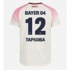 Bayer Leverkusen Edmond Tapsoba #12 Bortedrakt 2025-26 Kortermet Bayer Leverkusen Edmond Tapsoba #12 Bortedrakt 2025-26 Kortermet
